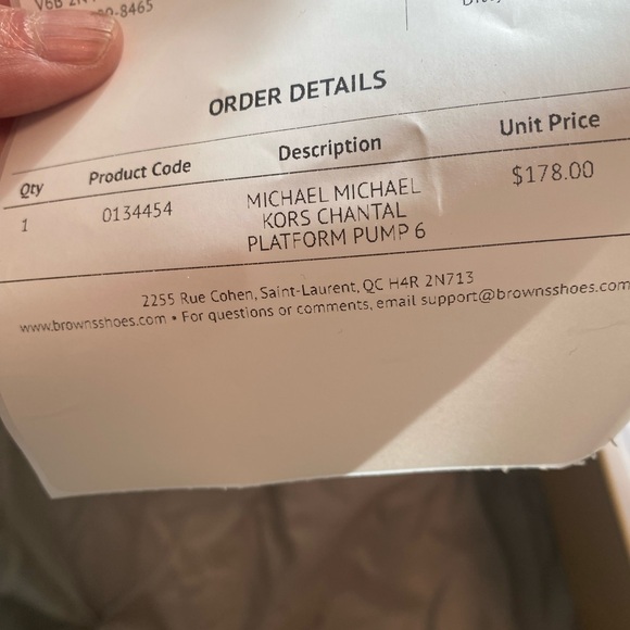 Michael kors, Chantal platform pump size 6 - Picture 10 of 11